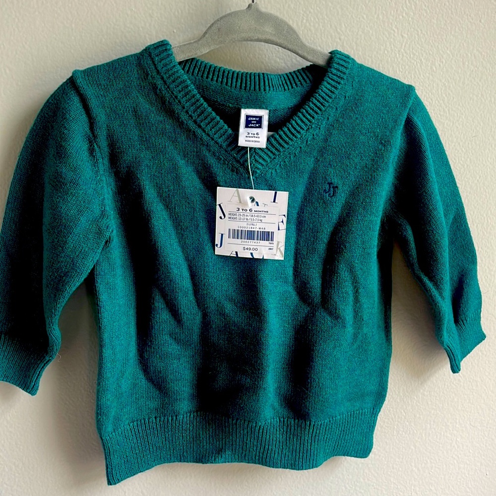 Gorgeous deep blueish green sweater